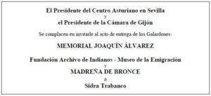 madreña de bronce